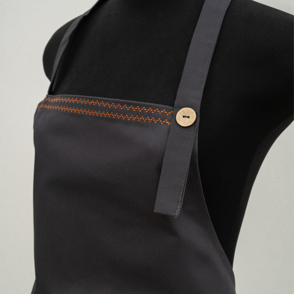 Фартук Viluta Саржа Темно-сірий (мод. 18-11)