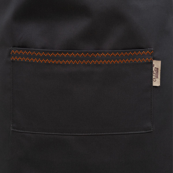 Фартук Viluta Саржа Темно-сірий (мод. 18-11)