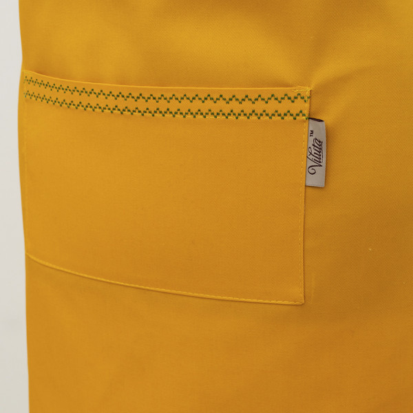 Фартух Viluta Саржа Желтый (мод. 18-11)