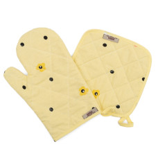 Набор кухонный Viluta 2 ед. (Прихватка + Варежка) Ранфорс 21142B