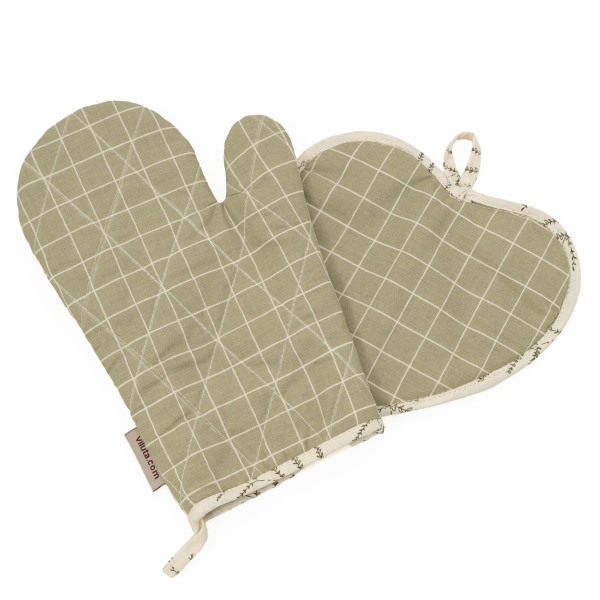 Набор кухонний Viluta 3 ед. (Фартук + Прихватка + Варежка) Ранфорс 22205