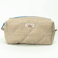 Косметичка Viluta с Декоративной строчкой Бежевый