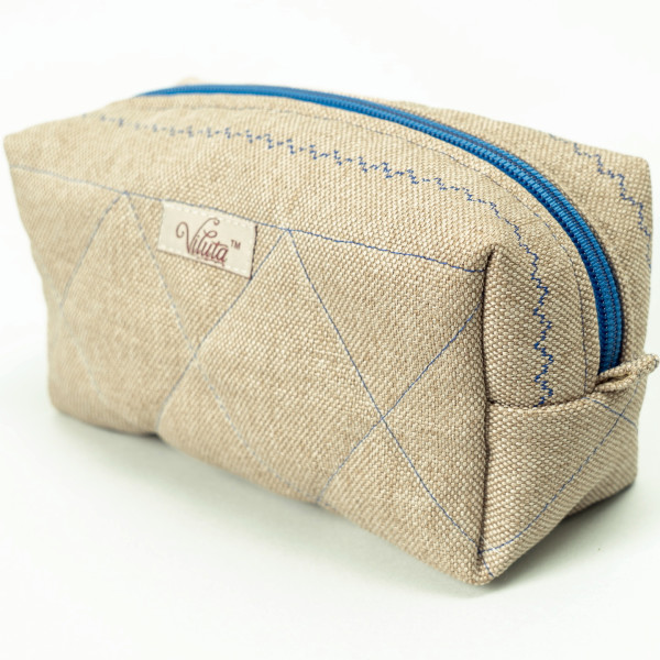 Косметичка Viluta с Декоративной строчкой Бежевый