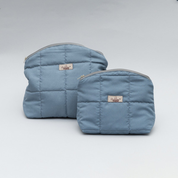 Косметичка стеганая Viluta Бриз (Размер L)