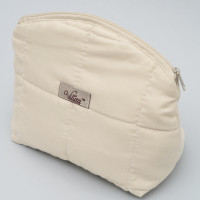 Косметичка стеганая Viluta Ваниль (Размер M)