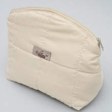 Косметичка стеганая Viluta Ваниль (Размер M)