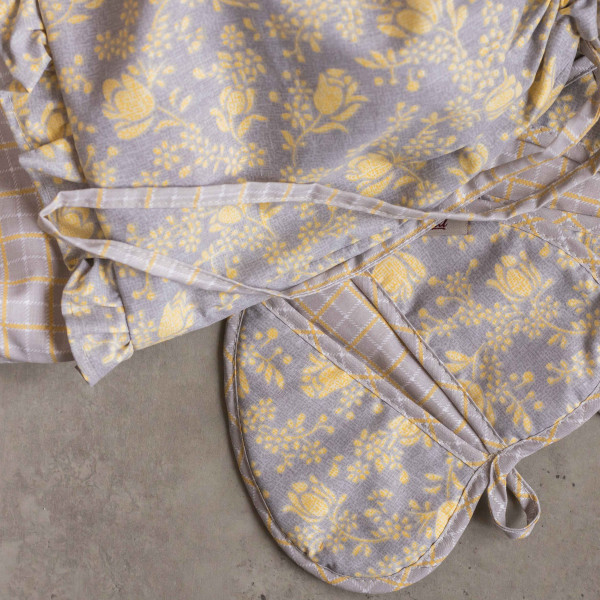 Набор кухонный Viluta (фартух+прихват2+мешочек) ранфорс 204