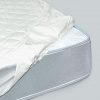 Наматрасник стёганый с бортами Viluta Ранфорс 200х220