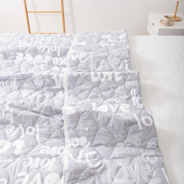 Одеяло хлопковое стеганое Вилюта 170х205 17148А