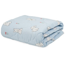 Одеяло Хлопковое стеганое Viluta Детское 100х140 24281 Голубой