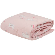 Одеяло Хлопковое стеганое Viluta Детское 100х140 24281 Розовый