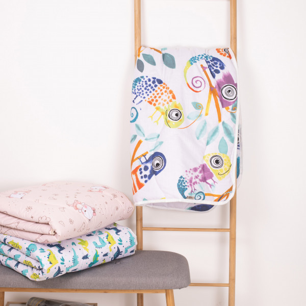 Одеяло детское шерстяное стеганое Вилюта Premium 100х140 22179