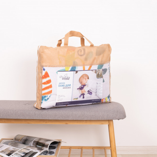 Одеяло детское шерстяное стеганое Вилюта Premium 100х140 22179