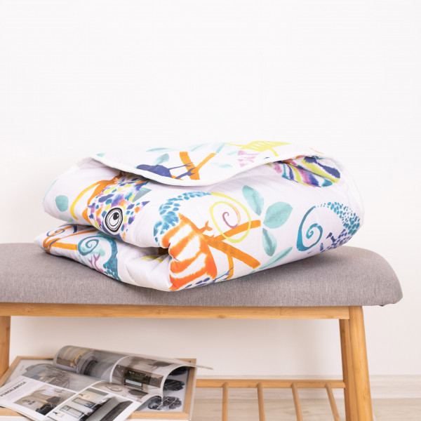 Одеяло детское шерстяное стеганое Вилюта Premium 100х140 22179