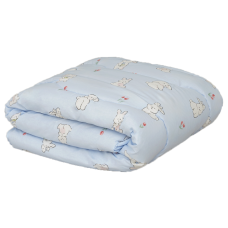 Одеяло шерстяное стеганое Viluta Детское Premium 100х140 24281 Голубой