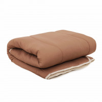 Одеяло силиконовое стеганое Viluta Relax Light 220х200 + 2 наволочки 50х70 Капучино