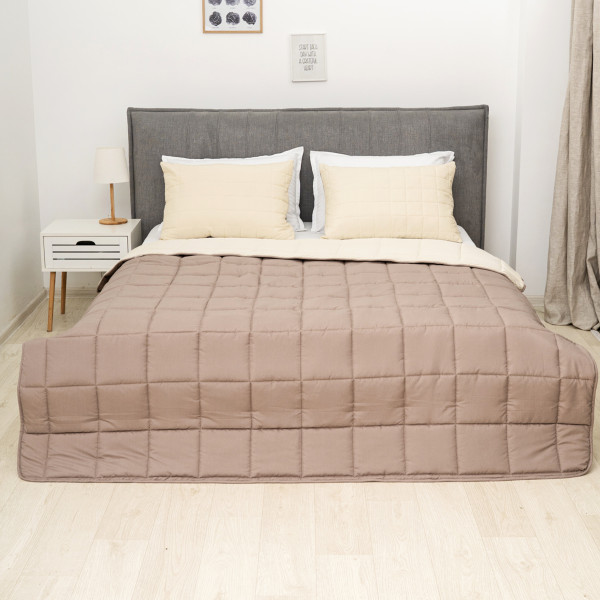 Одеяло силиконовое стеганое Viluta Relax Light 220х200 + 2 наволочки 50х70 Нежность