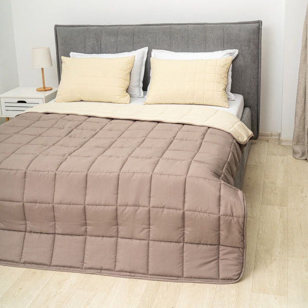 Одеяло силиконовое стеганое Viluta Relax Light 220х200 + 2 наволочки 50х70 Нежность