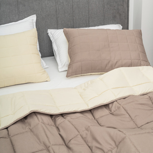 Одеяло силиконовое стеганое Viluta Relax Light 220х200 + 2 наволочки 50х70 Нежность