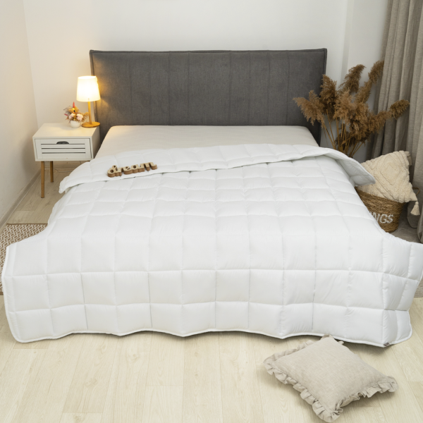 Одеяло силиконовое стеганое Viluta Полутроное Relax Cube 140х205