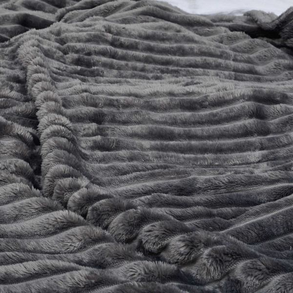 Плед-покрывало 180х200 Polosa Luxe Серый 181105