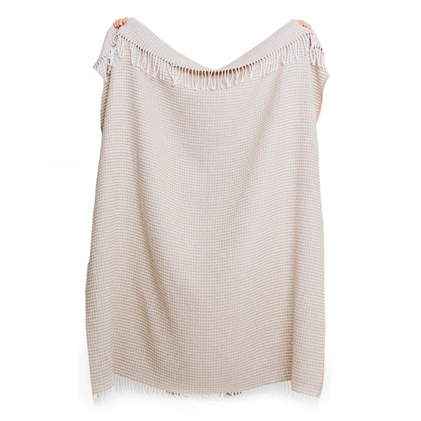 Плед Lanavitta Аманда Вафельный 140х200 Бежевый