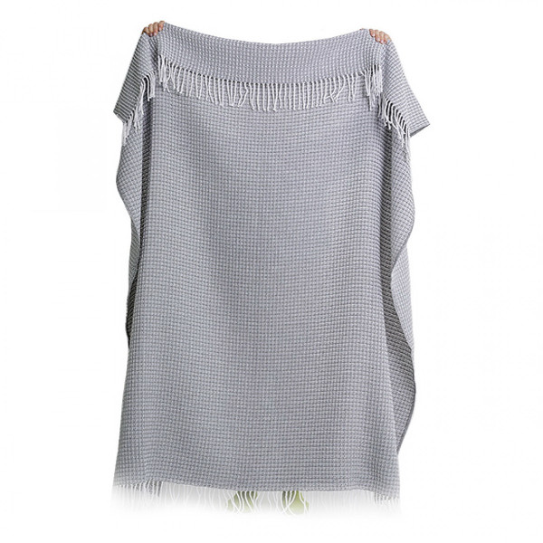 Плед Lanavitta Аманда Вафельный 140х200 Серый