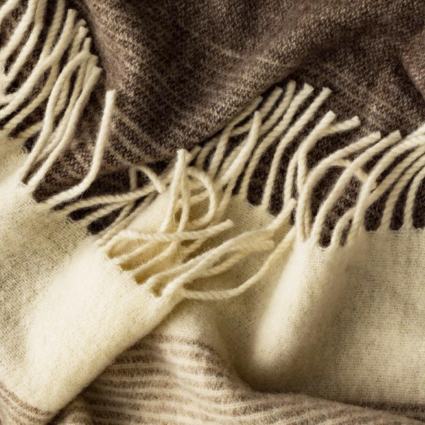 Плед Lanavitta Долорес 140x200 Коричневий