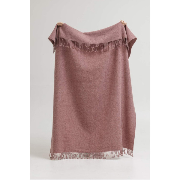 Плед Lanavitta Меланж 140х200 Вишневий