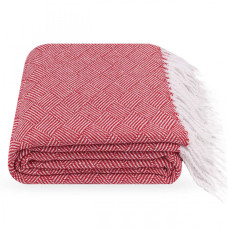 Плед Lanavitta Ламинат 140х200 Красный