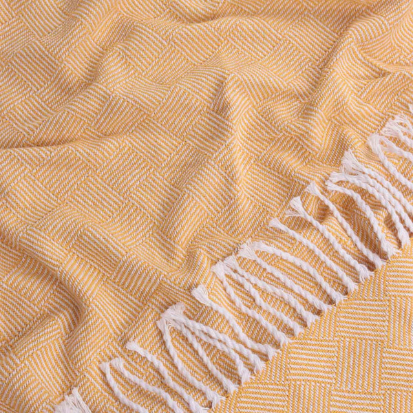 Плед Lanavitta Ламинат 140х200 Жёлтый