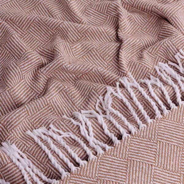 Плед Lanavitta Ламинат 140х200 Бежевый