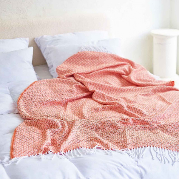 Плед Lanavitta Оскар 140х200 Оранжевый