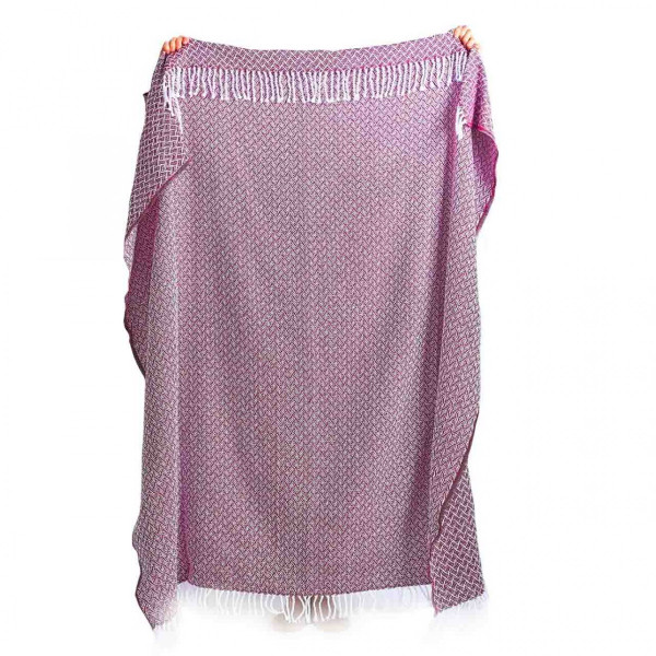 Плед Lanavitta Оскар 140х200 Вишневий