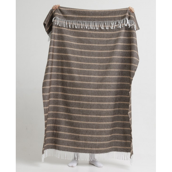 Плед Lanavitta полушерстяной Сакура 140х200 Мокко