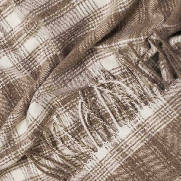 Плед Lanavitta Винтаж 140x200 Коричневый