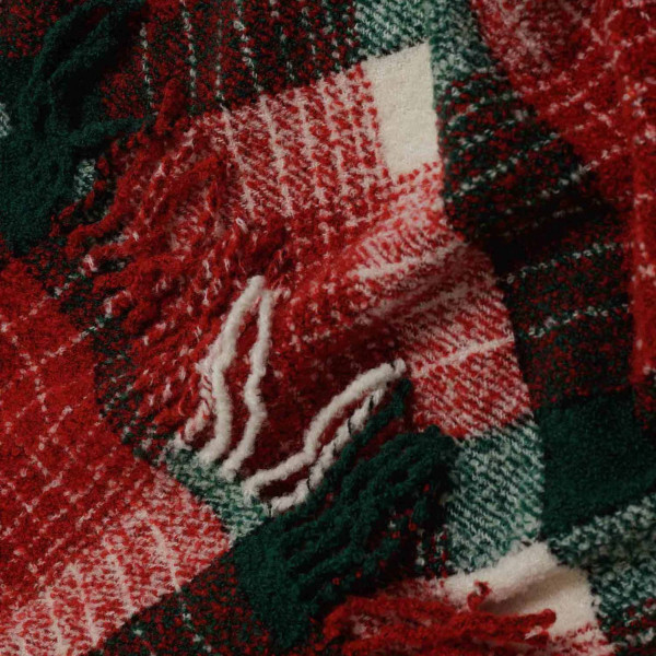 Плед Lanavitta Букле Рождество 140х200 Красный