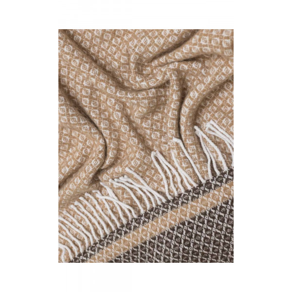 Плед Lanavitta полушерстяной Софт 140х200 Бежевый