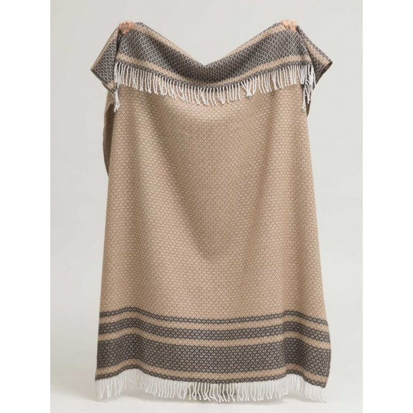 Плед Lanavitta полушерстяной Софт 140х200 Бежевый