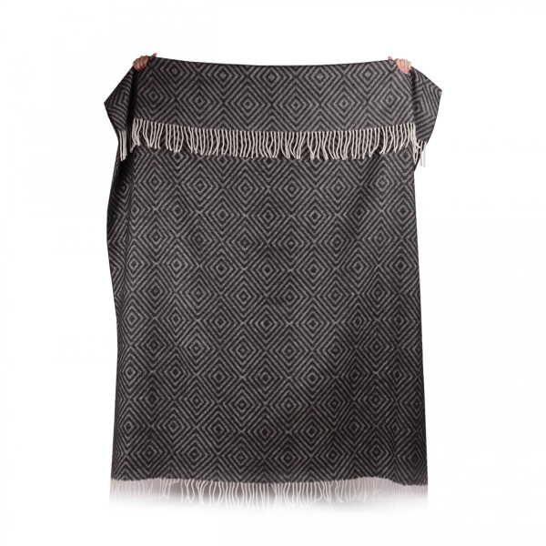 Плед Lanavitta Ромб 140х200 Антрацит