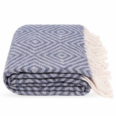 Плед Lanavitta Ромб 140х200 Темно-Синий