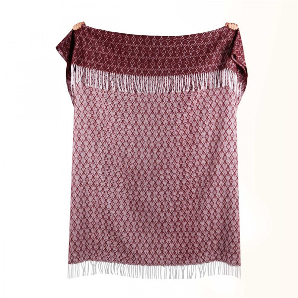 Плед Lanavitta Жасмин 140x200 Бордо