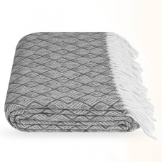 Плед Lanavitta Жасмин 140x200 Тёмно-серый