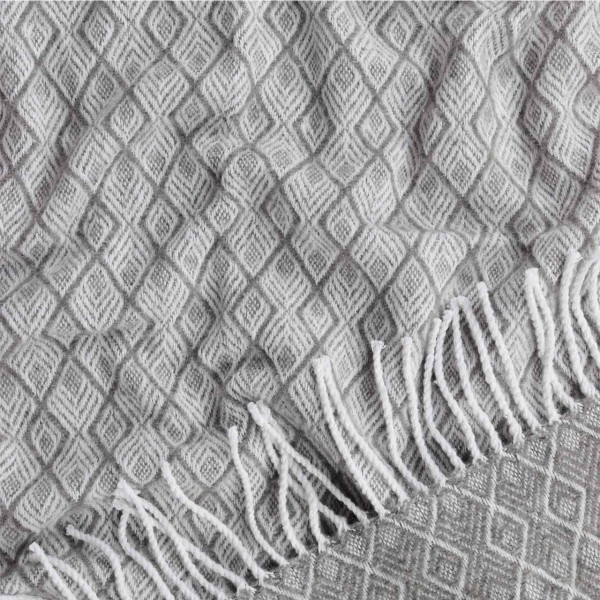 Плед Lanavitta Жасмин 140x200 Тёмно-серый