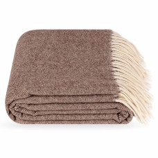 Плед Lanavitta Степ 140x200 Натуральный коричневый