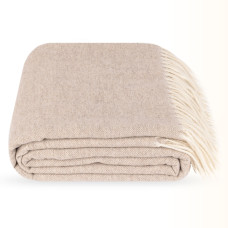 Плед Lanavitta Степ 140x200 Натуральный бежевый