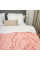 Плед-покрывало 200х230 Полоса Люкс Розовый 181108