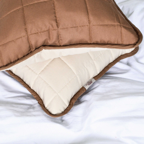 Подушка декоративная Дуэт Капучино 40х40