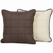 Подушка декоративная Вилюта Дуэт Шоколадно-Ванильный 40х40