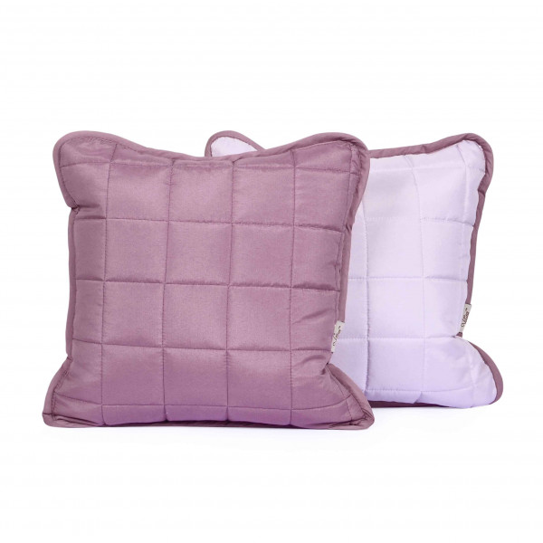 Подушка декоративная Viluta Дуэт Пудровая роза 40х40